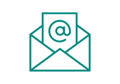 Icon für Einladung zum Online-Eignungstest im Bewerbungsprozess